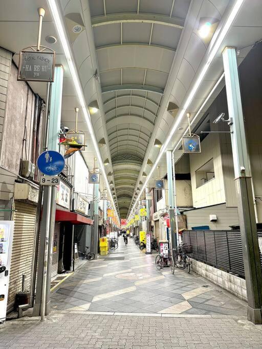 203号室花園町駅徒歩2分和室ミニキッチン専用バスルーム付きアクセス抜群 * Ōsaka